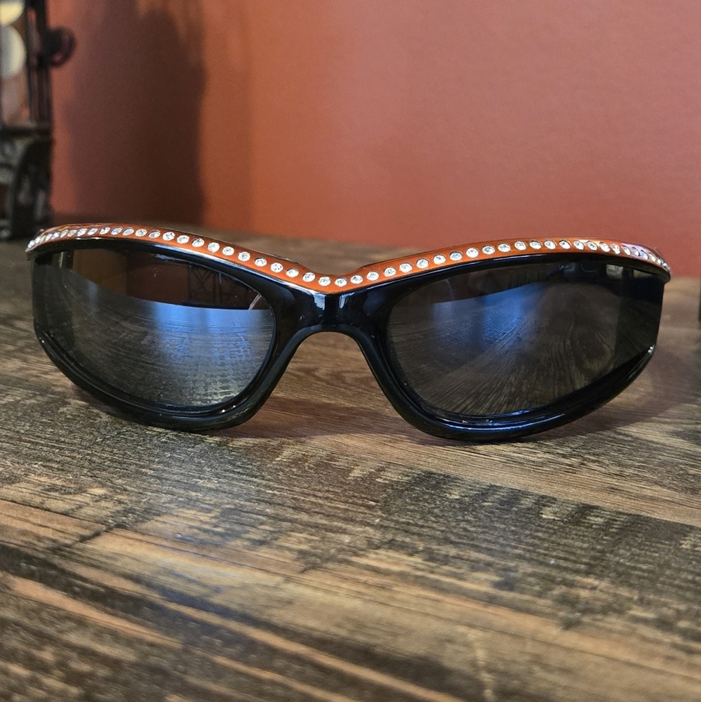 Women's Harley Davidson Sunglasses with Rhinestone Accents